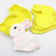 1183 Rabbit Shape Silicone Cake Pan: A Reusable Bake Tool for Creating Hand-Made Breakfast and Desserts