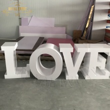 Customized Acrylic LOVE Letters for Wedding & Party Decorations