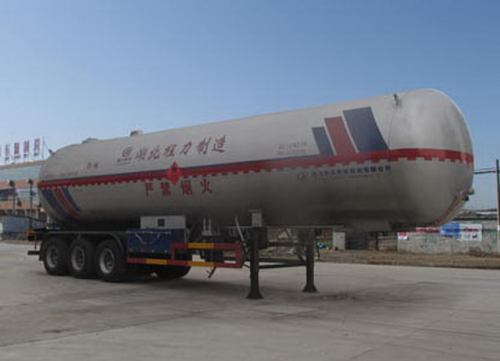 13m Tri-axle Liquefied Gas Transport Semi-trailer