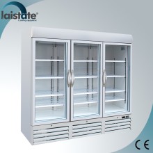 3 Glass Door Low Temperature Air Cooling Refrigerator