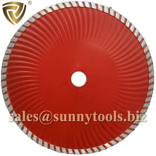 230mm Sintered continuous rim Turbo Wave Cutting Blade