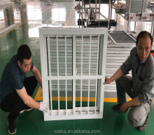 PVC Hurricane and Sound Proof Push-Pull Sliding Vinyl Window 100x110