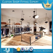 super u shopfitting professional men clothing store interior design