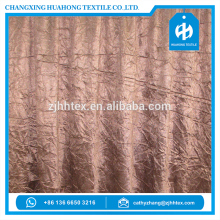 Crushed knitted fabric curtain styles for dubai	, latest curtain styles