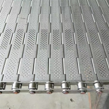 Perforated Chain Link Plate Conveyor Belt