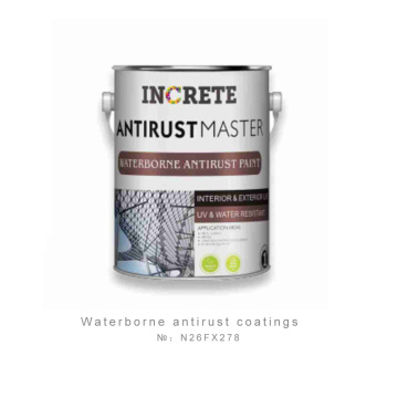 Waterborne Antirust Coating for steel structure
