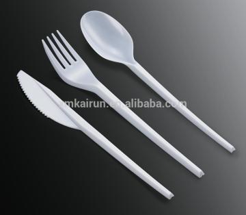REstarant silver coated plastic cutlery/gold plated cutlery/Disposable cutlery