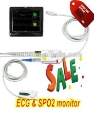 Clearance Sale! ECG and SPO2 EKG Monitor touch screen patient monitor