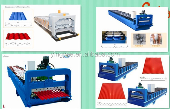 Metal Highway Guardrail Roll Forming Machine