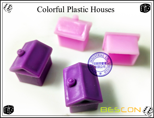 Colorful Plastic Houses-3 Colorful Plastic Houses-3