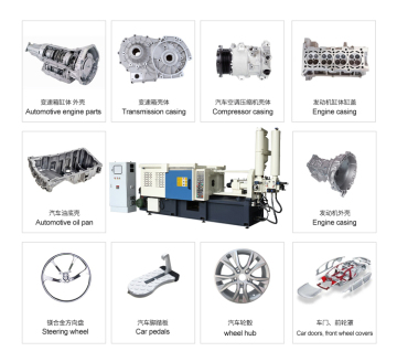High-Quality Automotive Components Produced by Cold Chamber Die Casting Machine