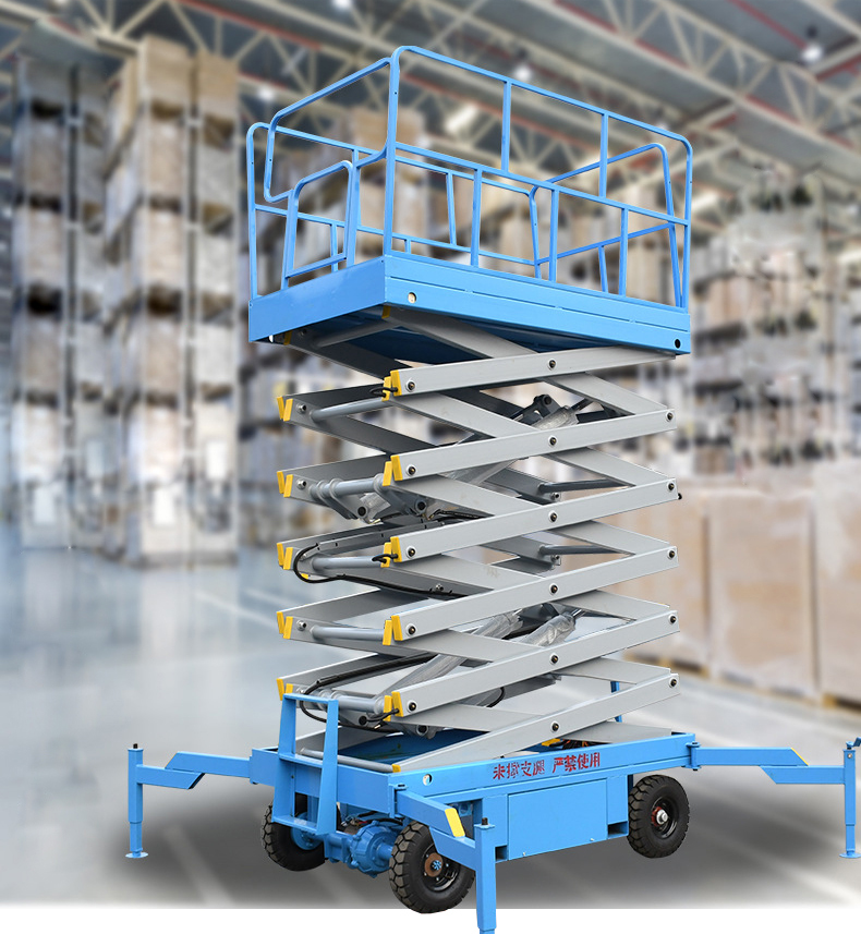 Hydraulic Semi-electric Aerial Work Platform - Hitop 8m 10m 12m 20m ...
