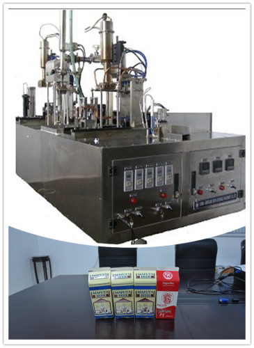 Rice gable top carton filling machine