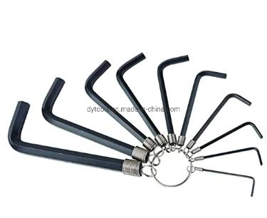 8pcs أسود "Tarx Torx" spanners مجموعة مفاتيح مفتاح مجموعة حلقة مع حلقة