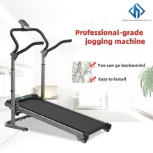 Mechanical treadmill that can absorb shocks