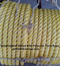 Polyproplene Mixed with Polyester Twist Rope