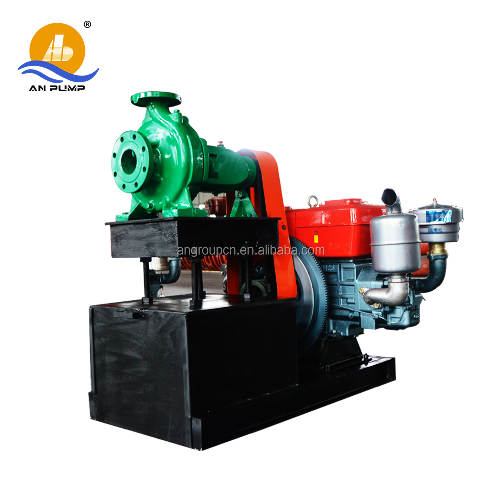 1200m3/h diesel engine pulley driven farm irrigation water pump