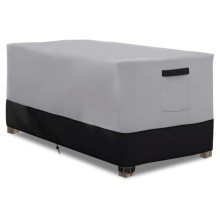 Waterproof 600D Deck Rectangular Table Cover for Keter and Suncast