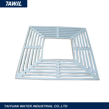 Cast iron storm outdoor drain grate