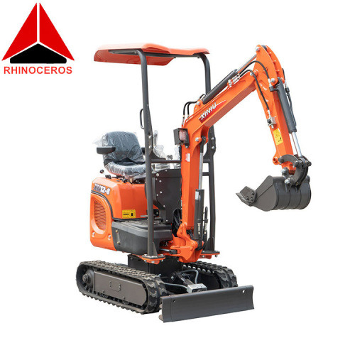 Chinese 1 ton mini excavator small bagger micro digger 1.2t