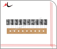 2200UF aluminum electronic capacitors 10v 10*17