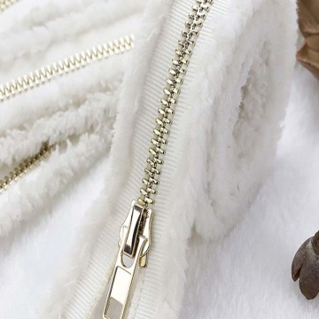 11 Inch open ended metal zipper for coat