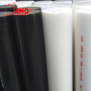 White Diameter from 15 to 500mm Plastic HDPE Rod