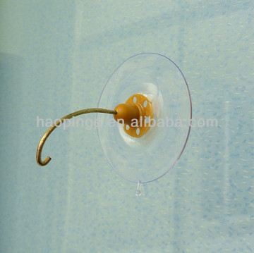 PVC decorative cup hooks removable wall hooks