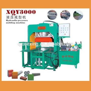 Hydraulic pressure curbstone interlocking block machine
