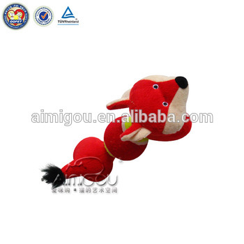 Stuffed Plush Dog Toy & Toy Cat Dog Breathes & Cute Design Cartoon Animal Pet Toy For Dog