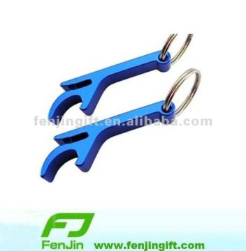 Cheap metal key chain beer bottle opener