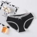 Calcinha de boyshorts mulheres confortável cueca de algodão