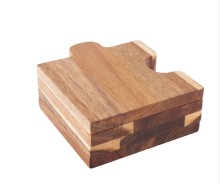Custom Wood Puzzle Coasters with Logo