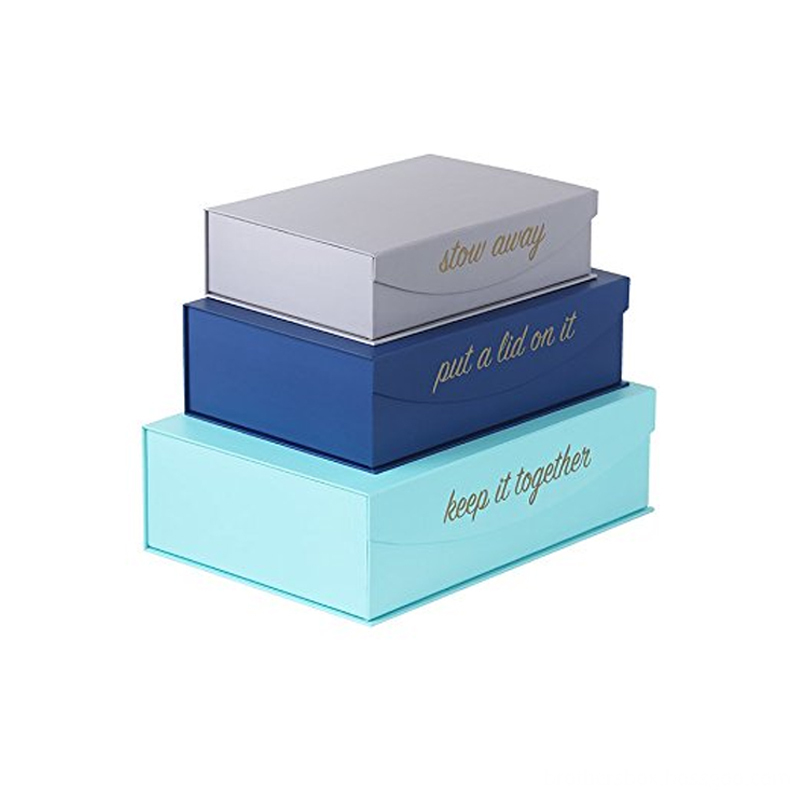 Magnetic Paper Custom Logo Sturdy Gift Box 