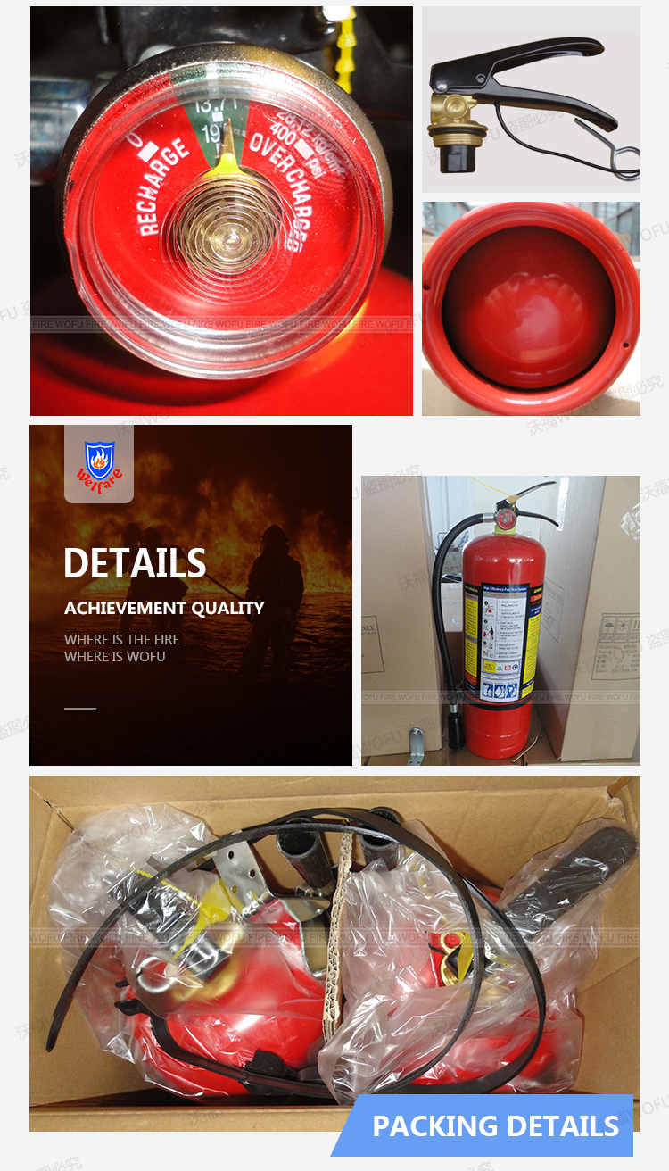 8KG 40% ABC DRY CHEMICAL POWDER FIRE EXTINGUISHER