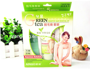Ainuo Reen Tea Sensitive Hair Removal Cream Kit