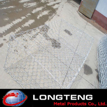 triple twisted hexagonal wire mesh gabion rock retaining wall / gabion basket