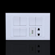Wall Plate Power Socket With USB