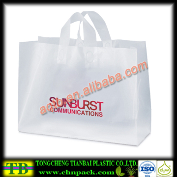 Plastic Frosted Shopping Bags