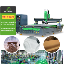CNC Router and Laser Combo Machine with 3000x2000mm Working Table for Metal Engraving