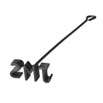 bbq letter branding iron combination