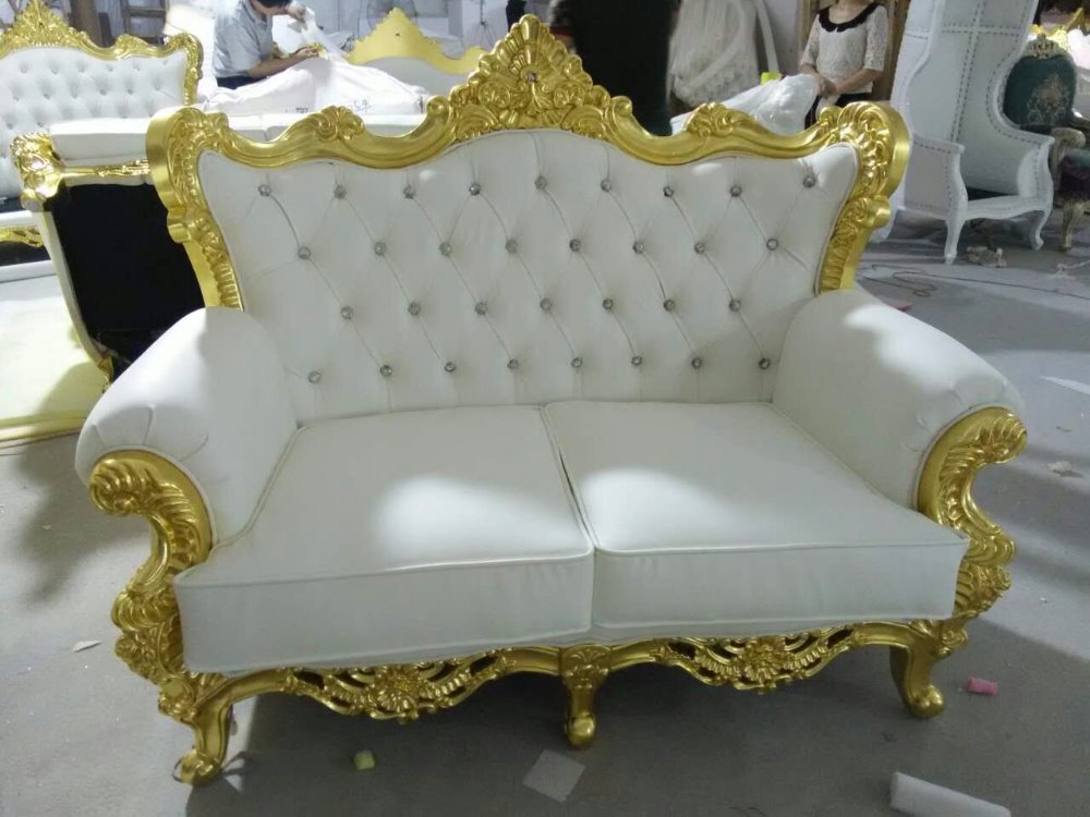 luxury wooden Dubai wedding sofa furniture