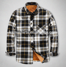 wholesale flannel shirt thermal shirt plaid shirt