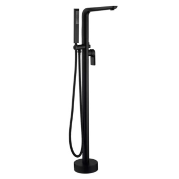 New Style Black Freestanding Bathtub Faucet Set