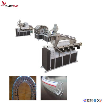 PVC fiber soft pipe hose making machine