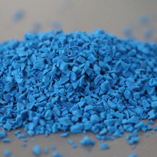 16% Anti UV EPDM Rubber Granules  Courts Sports Surface Flooring Athletic Running Track
