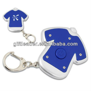 Promotional Clothing LED Keychain Light