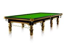 Promotional Billiard table with slate, 12ft solid wood snooker table