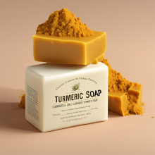 ODM Handmade Turmeric Honey Soap Face Bar Bath