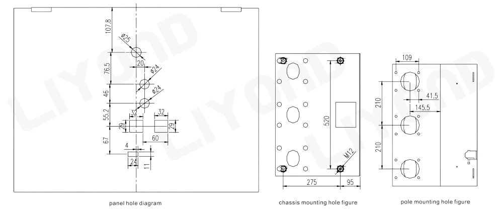 GF-1 VCB Spring operation mechanism for vacuum circuit breaker switchgear